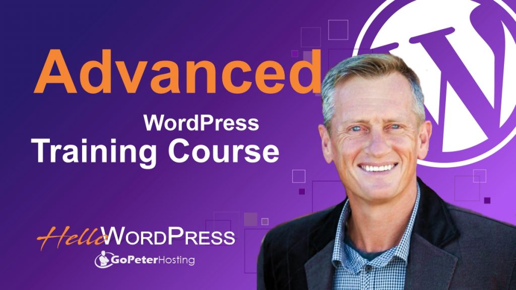 Advanced WordPress Training Course 1